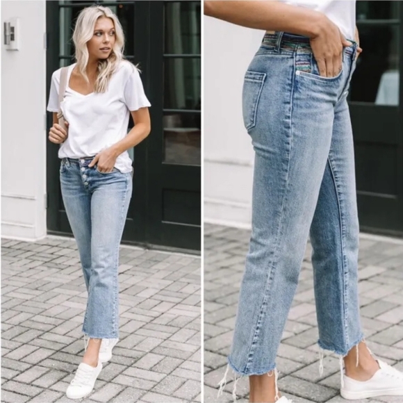 NWT BLANK NYC The Varick kick flare jeans size 26 - Picture 2 of 10